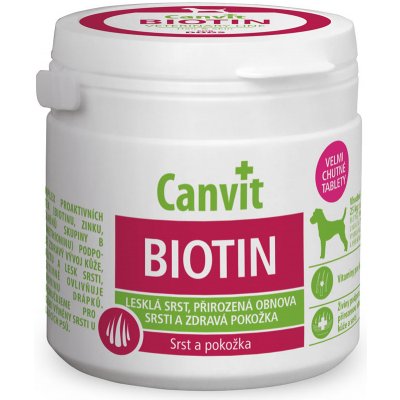 Canvit Biotin 230 g do 25 kg / 230 tbl.