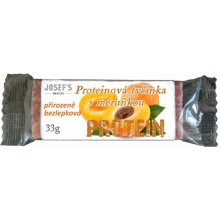 Josef's snacks Proteínová tyčinka s marhuľou bez lepku 33 g