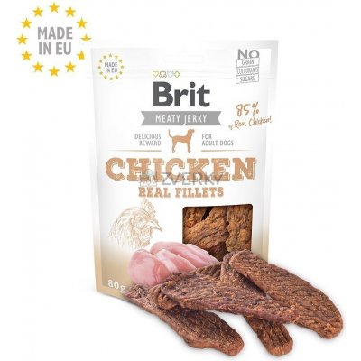 Brit Jerky Snack Chicken Fillets 200 g