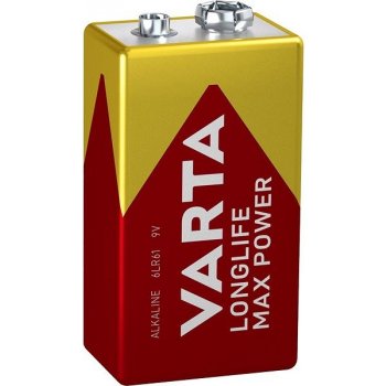 VARTA Longlife Max Power 9V 550mAh 1ks 04722