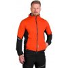 Northfinder pánska trekkingová hybridná ľahká bunda 2.5L ROBIN BU-5184OR redblack