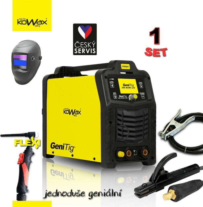 Kowax® GeniTig® 220AC/DC LCD SET 1