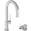 Hansgrohe Aqittura M91 - Drezová batéria s výsuvnou koncovkou a filtračnou hlavicou, chróm - 76803000