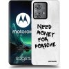 Picasee silikónový prehľadný obal pre Motorola Edge 40 Neo - White Dollar
