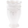 Keramická váza Vallada biela 11 x 18 x 11 cm