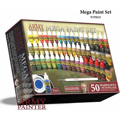 Army Painter: Warpaints Mega Paint Set