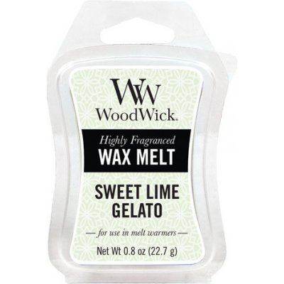 WoodWick vonný vosk Sweet Lime Gelato 22,7 g