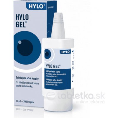 URSAPHARM Arzneimittel GmbH HYLO GEL zvlhčujúce očné kvapky 10 ml