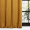 Design 91, Blackout záves s krúžkami - Amaro, žltý 135 x 250 cm, ZA-386922