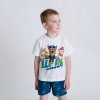 Paw Patrol Detské pyžamo Labková Patrola biele Veľkosť: 128