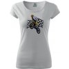 Dámske tričko s moto motívom168 Motocross (Moto tričko)