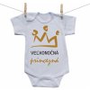 Boodyy Body s krátkym rukávom Veľkonočná princezná 92 (18-24 mesiacov)