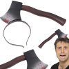 Nůžky v hlavě čelenka 11cm halloween 8434077