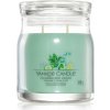 Yankee Candle Cucumber Mint Cooler vonná sviečka Signature 368 g