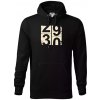 Tachometer 30 - Mikina pánska Cape s kapucňou - 4XL ( Čierna )