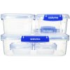 Sistema Set 6 vodotesných krabičiek na potraviny KLIP IT PLUS 2x 180 ml, 2 x 400 ml, 1 x 1 l a 1 x