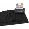 Cocoon merino deka Merino Wool/Silk Blanket black