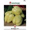 Paprika Brillant F1 - sladká stále rastúca biela odroda