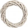 VENIEC ratan BIELY 25cm