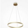 MAYTONI MOD058PL-L32BS4K Závesné LED svietidlo RIM 230V, 37W, 4000K, 2200lm, CRI85, IP20, 60cm, mosadz