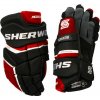Hokejové rukavice SHER-WOOD Rekker Morph Pro Black/Red/White Junior 10 palcov