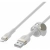 Belkin Flex Lightning/USB-A 1m mfi cert., white CAA010bt1MWH