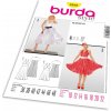 Strih Burda 2393 - Šaty Marilyn, 50. roky