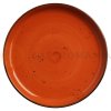 FINE DINE Tanier z porcelánu s vysokým okrajom 27 cm oranžový Kolory Ziemi Dahlia