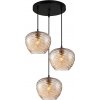 Italux Bresco PND-3033-3A-BRO-AMB závesné svietidlo 3xE27 40W