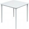 Lazy Momo Jedálenský stolík štvorec RIMO 77,5 x 77,5 74,5 cm WHITE biela