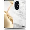 Picasee silikónový prehľadný obal pre Honor 200 Pro 5G - White marble