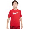 Chlapčenské tričká Nike Dri-Fit Multi+ Top - Červený (S)