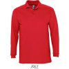 SOL'S | Winter II, Polo s dl. rukávom, červená, S