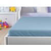 Textilomanie Jersey plachta do detskej postieľky svetlomodrá 70x140 cm