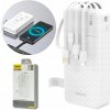POWERBANK 20000 mAh 10W POWER BANK S KÁBLAMI USB-C / USB-A / LIGHTNING BIELA
