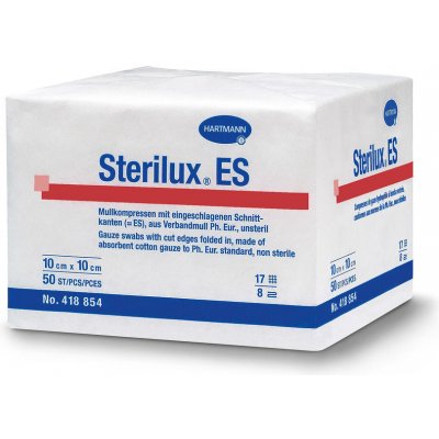 Sterilux Gáza kompr.nester. 10 x 10 cm / 100 ks 13vl8vrs