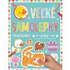 SAMOLEPKOVÁ KNIHA - VEĽKÉ SAMOLEPKY PRE MALÉ RUKY - MLÁĎATÁ