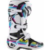 Sada polepů pro boty TECH 10, ALPINESTARS (černá/světle modrá/fialová/zelená, pro velikosti 7-10/40,5-44,5)