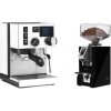 Rancilio Silvia BC PID, white + Eureka Mignon Specialita Compatto, CR black
