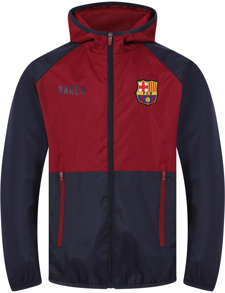 Fan-shop bunda BARCELONA FC shower modré červené