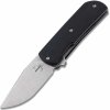 Böker Plus 01BO639 URBAN TRAPPER STUBBY malý vreckový nôž 5 cm, Stonewash, čierna, G10, puzdro nylon