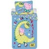 Jerry Fabrics Obliečky Peppa Pig Dino 1x70x90/1x140x200cm
