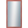 DANTIK - Zrkadlo v rámu, rozmer s rámom 50x90 cm z lišty LYON červená (2707)