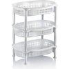HOME Polica plastová 3 poschodová 51x31x60 cm