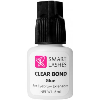 Smart Lashes Lepidlo na obočie Clear Bond 5 ml