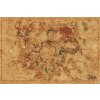 Donga Plagát - The Legend Of Zelda: Breath Of The Wild (Hyrule World Map)