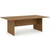 Rokovací stôl BASIC, 220x76x120cm, orech Dijon
