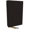 Kjv, Center-Column Reference Bible with Apocrypha Genuine Leather, Black, 73,000 Cross-References, Red Letter, Comfort Print: King James Version (Pevná)