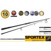 SPORTEX Kaprové prúty na ďaleké hody SPORTEX Escalade Carp 2-diel 396cm / 3,75lbs