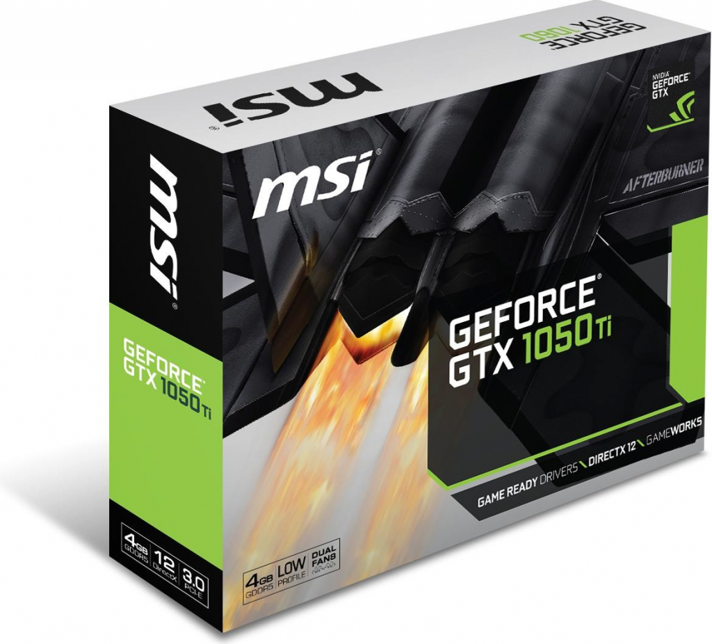 MSI GeForce GTX 1050 TI 4GT LP